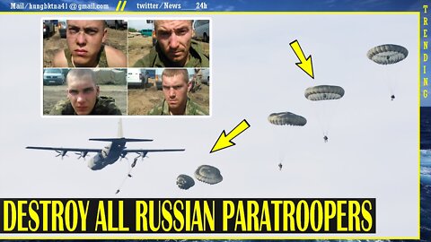PUTIN cry - all Russian paratroopers destroyed, Only 7 survived PUTIN attack on Luhansk
