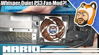 Can We Make the PS2 Whisper Quiet? - PS2 Noctua Fan Mod & HDD Caddy Review!