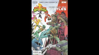 Mighty Morphin' Power Rangers / TMNT -- Issue 2 (2019, Boom / IDW) Review