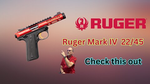 Ruger Mark IV 22/45 unboxing