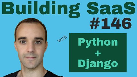 JavaScript FormData - Building SaaS with Python and Django #146