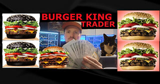 THE BURGE KING STOCK TADER IS BACK AT IT AGAIN.