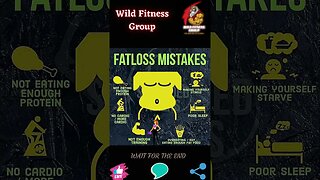 🔥What are the fat loss mistakes🔥#shorts🔥#wildfitnessgroup🔥26 March 2023🔥