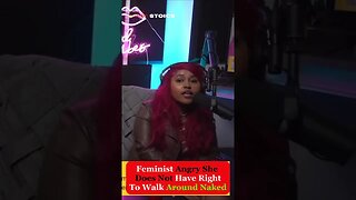 Feminist Angry She Does Not Have The Right To Walk Topless Like Men #redpill