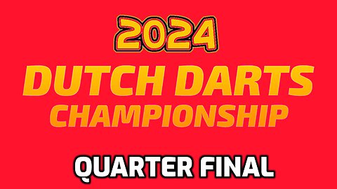 2024 Dutch Darts Championship van Gerwen v Noppert