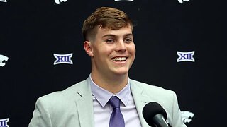 Kansas State Football | Will Howard speaks at Big 12 Media Days | July 13, 2023