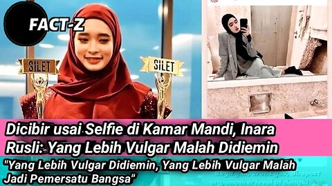 GOSIP ARTIS HARI INI TERBARU ! INARA RUSLI MEMBALAS KRITIK SOAL POSTINGAN V*LGAR