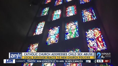 Local survivor reacts as Catholic Church addresses child sex abuse