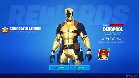 How to Get GOLD DEADPOOL in Fortnite! (EASY)