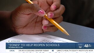 'Zones' to help reopen schools