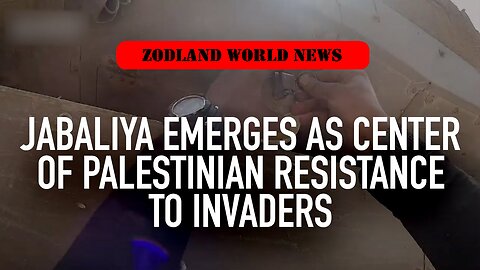 ►🚨▶◾️⚡️⚡️🇮🇱⚔️🇵🇸 Jabaliya emerges as center of Palestinian resistance to invaders | Jon Elmer