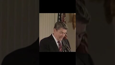 President Reagan Joke 'Guy Hanging From Cliff'