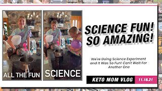 Look The Air Expands! Fun Doing Science Experiment | Keto Mom Vlog