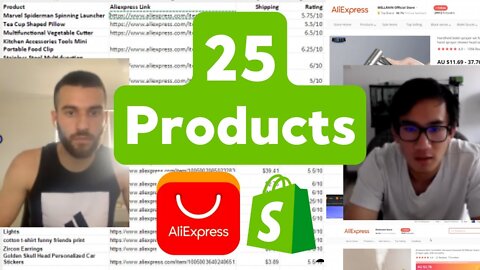 Rating Amar's 25 Dropshipping Products