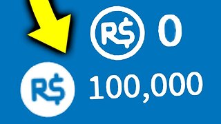 how to turn 0 robux into 100,000 on roblox