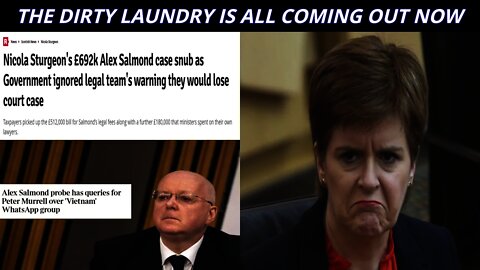 Yet Another Scandal! Nicola Sturgeon & The SNP Accused Of Wasting £700000 & Ignoring Legal Advice