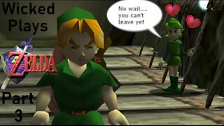 FIRST TIME PLAYING OCARINA OF TIME * THE LEGEND OF ZELDA* PT.3
