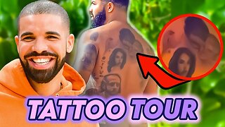 Drake | Tattoo Tour 2020 | 30 Tattoos ( Aaliyah, Rihanna, Lil Wayne & more )