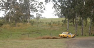Datsun 1600 classic rally car
