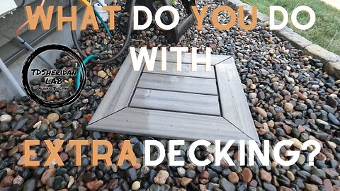 How to Build a Mini Deck with Extra Trex Decking!!
