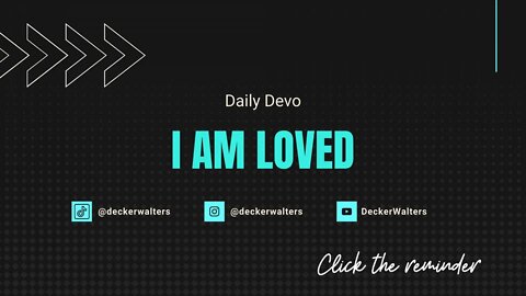 Daily Devo Who I am in Christ (D46)