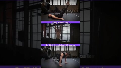 Lower Abs Workout