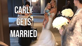 Carly Cristman's wedding - behind the scenes