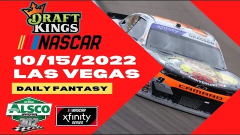 Dreams Top Picks NASCAR XFINITY DFS 10/15/2022 Daily Fantasy Sports Strategy DraftKings ALSCO 302