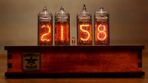 Nixie Tube Clock with Replaceable Tubes & Motion Sensor | Crazy Gadgets and Inventions 2021