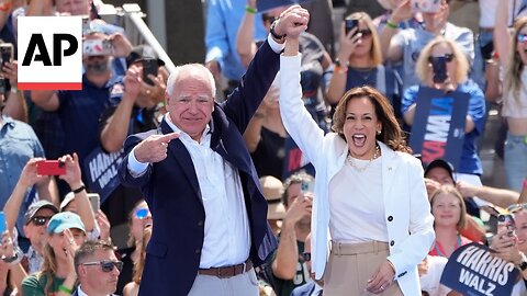 'We are not going back': Harris, Walz kick off swing state tour in Wisconsin