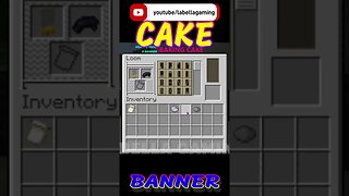 Cake In An Oven Banner | Minecraft