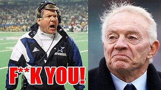 Cowboys owner Jerry Jones just gave legendary Cowboys coach Jimmy Johnson the ULTIMATE DISRESPECT!