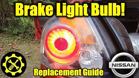 2007 - 2012 Nissan Altima How to Replace and Upgrade Brake Lights to AUXITO's LED Bulbs!