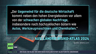 Allianz Trade: Analysten rechnen auch 2024 mit Rezession in Deutschland