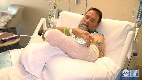 Flesh-eating bacteria infects Florida fisherman in Gulf of Mexico: Full interview