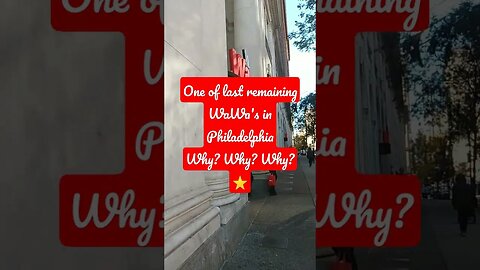 wawa's closed a bunch of stores in Philadelphia, but not this one near Liberty Bell 🔔