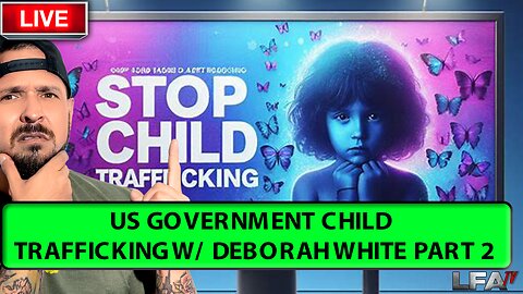 HHS WHISTLEBLOWER DEBORAH WHITE EXPOSES THE WORLDS LARGET CHILD TRAFFICKING NETWORK! | MATTA OF FACT 2.2.24 2pm EST