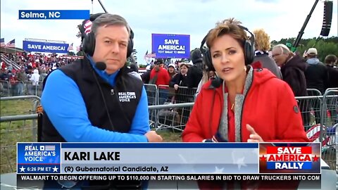 AZ Gubernatorial Candidate Kari Lake: ‘We’re in the 11th Hour to Save This Country’