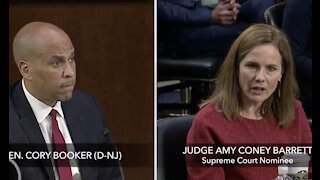 Booker Asks ACB, Who Is a Mother of Two Black Children, If She “Denounces White Supremacy”
