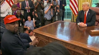 Kanye West Says Maga Hat Made Me Feel Like Superman In Rousing Oval Office Speech