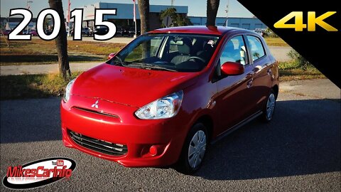 2015 Mitsubishi Mirage DE - Ultimate In-Depth Look in 4K