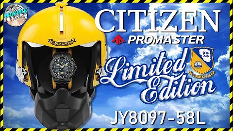 A Must Have! | Citizen Promaster Blue Angels Skyhawk A-T Limited Edition JY8097-58L Unbox & Review