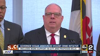 Governor Hogan's Baltimore crime plan focuses on gangs, repeat offenders