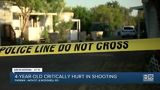 4-year-old critically hurt in shooting