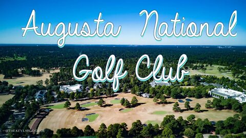 Augusta National Golf Club, Renowned Home of The Masters Tournament, Drone Flyover EVO Nano Plus
