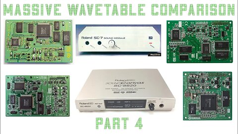 Massive Wavetable Sound Card comparison - Part 4