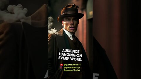 How to Speak Mysteriously ~ Thomas Shelby Sigma Rule 😈🔥 #shorts #motivation #quotes #attitude