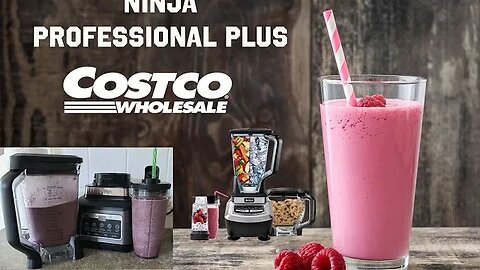 Healthy Smoothie/Ice Cappuccino Recipe - Ninja Professional Plus - Costco Sale - Alberta, Canada