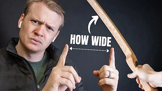 The WRONG Bow Width BREAKS Your Bow - HOW WIDE SHOULD YOUR BOW BE???