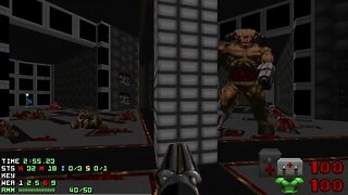 Doom 2 Triangulum Level 27 UV with 106% in 6:39